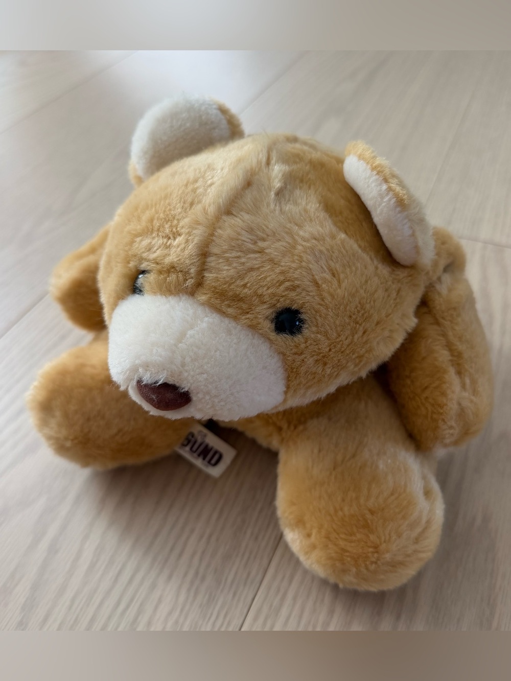 Vintage 1980 GUND SNUFFLES Bear Butterscotch 13” Japan First Edition